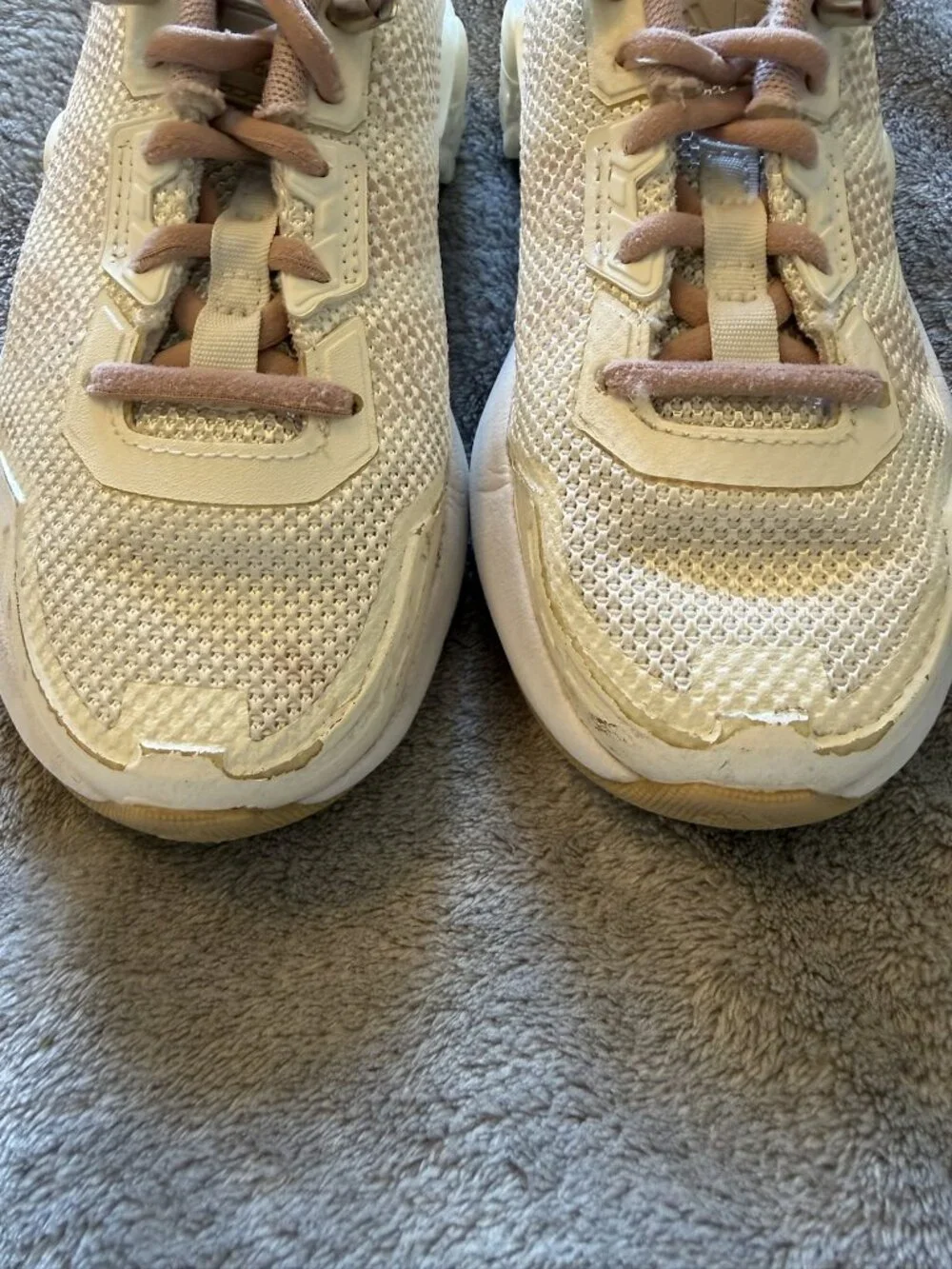 adidas Star Wars Tech Runner Kids Shoes IH4764 US 12K Off White Pink